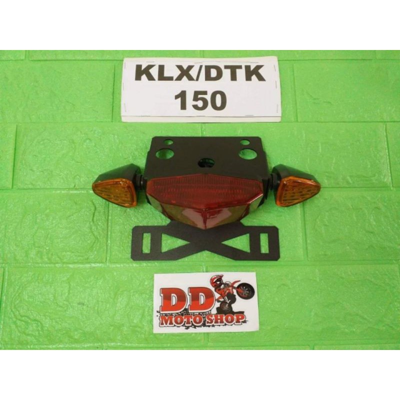 ท้ายสั้น KLX150 DTK150 BF150 DTRCKER150 #ใส่ไฟเลี้ยวแต่ง #โครงเหล็กหนา 2 มม.