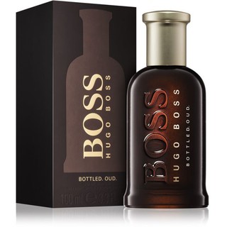 กล่องซีล ของแท้ น้ำหอม Boss Bottled oud edp 100ml by Hugo Boss