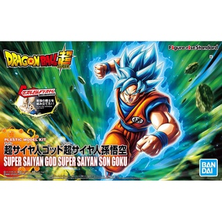 Bandai FIGURE-RISE STANDARD SUPER SAIYAN GOD SUPER SAIYAN SON GOKOU (PKG RENEWAL) 4573102582287 B5