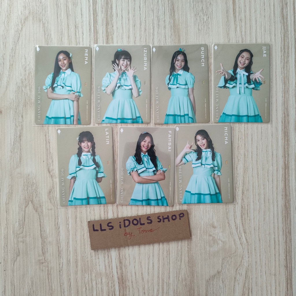 [Normal 3/4] CGM48 Collection Card Vol.1 - Chiang Mai 106 & Melon Juice เมมกลาง-อันเดอร์