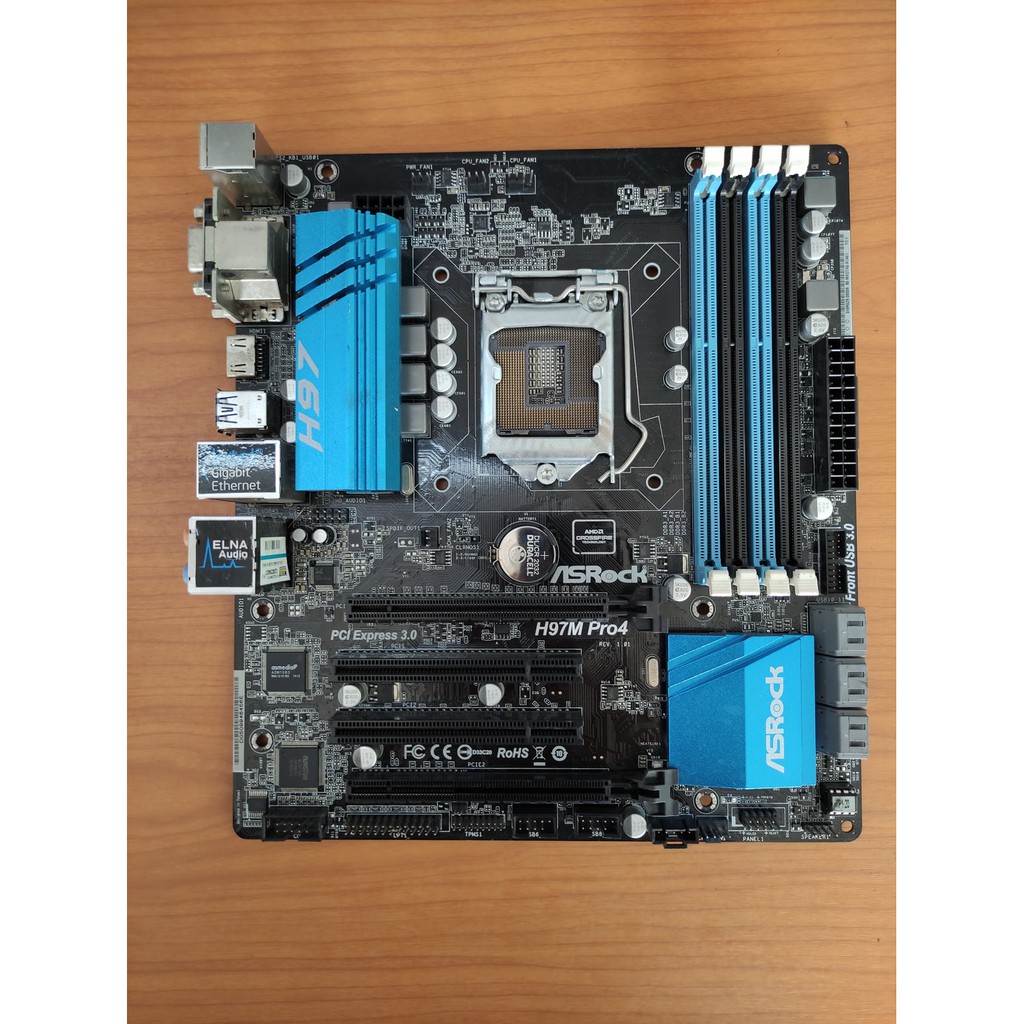 MAINBOARD (เมนบอร์ด) 1150 ASROCK H97M PRO4 มือสอง