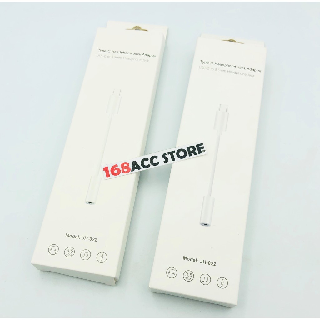 CONVERTER HF TYPE C TO JACK 3.5MM / CONVERTER AUDIO TYPE C TO JACK 3.5MM / TYPE C TO JH-022 3.5MM