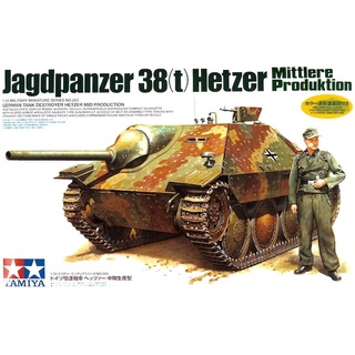โมเดลประกอบ Tamiya 1/35 TA35285 JAGDPANZER 38(t) HETZER