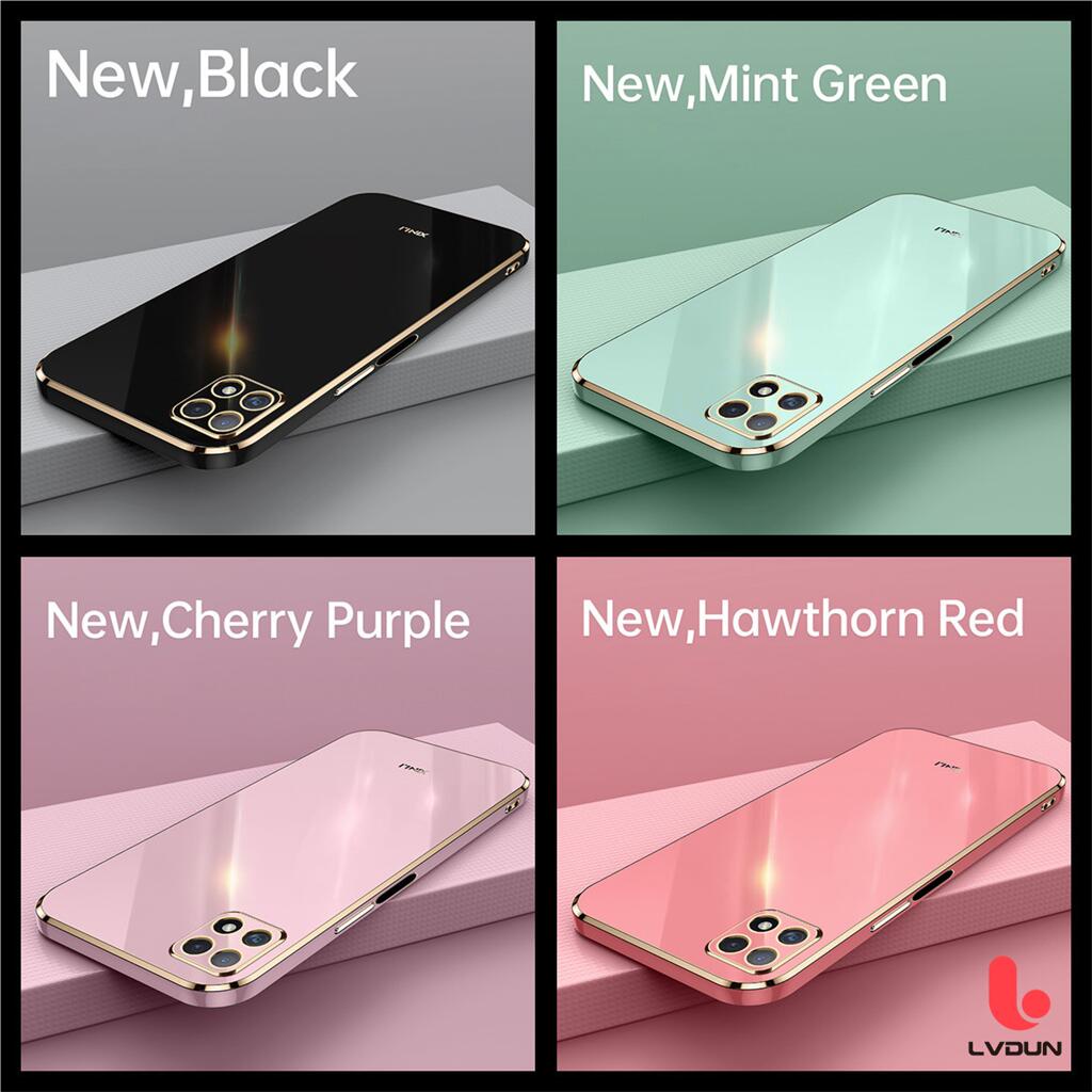 เคส Samsung A22 5G A22 4G A23 A24 A32 A33 A34 เคสป้องกัน เคสนิ่ม พร้อมเคสป้องกันเลนส์ 2B-ZB