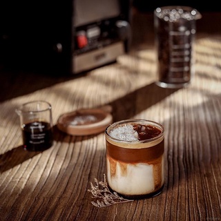 Ins แก้วกาแฟทนความร้อนสไตล์เกาหลีสําหรับใช้ในครัวเรือนเครื่องดื่ม