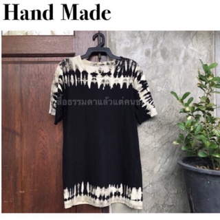 เสื้อมัดย้อม สีไม่ตก! มี L-5XL  งาน HAND MADE  ทำเองทุกตัว ผ้าCOTTON 100%