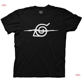 Ripple Junction Naruto Shippuden Anti Leaf Symbol Adult T-Shirt เสื้อยืดผู้ชาย ดพิมพ์ลาย เสื้อยืดผ้าฝ้าย คอกลม co8pF