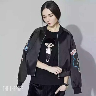 Tiger Love Jacket แจ็คเก็ตปักลายช่วงแขนลายเสือ