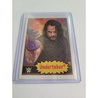 การ์ดมวยปล้ำ Undertaker Topps WWE Living Set