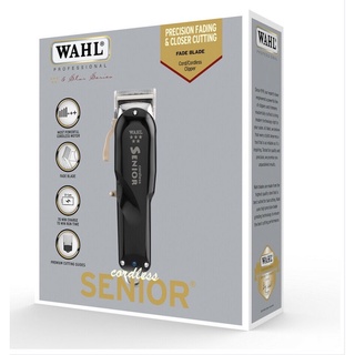 ของแท้ Wahl 8504 8148 8081 8591 8504 1919 เครื่องตัดไร้สาย 5 ดาว พร้อมใบมีดปรับได้ แบตเตอรี่ลิเธียมไอออน 70 นาที