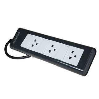 รางปลั๊กไฟ มอก. 3ช่อง 3สวิตซ์ 3เมตร ฮาโก้ EPN-3S3EB-3TIS Power Strip 3 Sockets 3 Switches 3 Meters Haco EPN-3S3EB-3