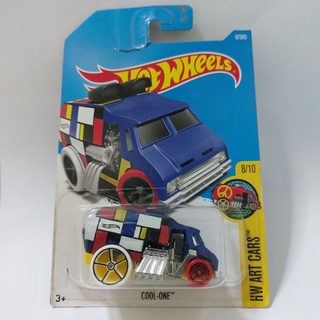 รถเหล็ก Hotwheels COOL ONE สีน้ำเงิน (ib27)