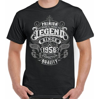 เสื้อยืดผ้าฝ้ายพิมพ์ลายแฟชั่น 65th 1956S เสื้อยืด ผ้าฝ้าย 100% พิมพ์ลาย Legend Hipster พรีเมี่ยม ราคาถูก สําหรับผู้ชาย 6