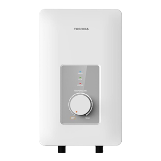 [HOMEHEAT ลดเพิ่ม 250.-]TOSHIBA เครื่องทำน้ำอุ่น รุ่น TWH-38WTH 3,800 วัตต์ สีขาว