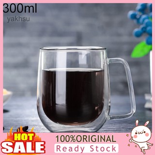 Yak.btyp_ แก้วมัก มีฉนวนกันความร้อน สองชั้น 300 มล.