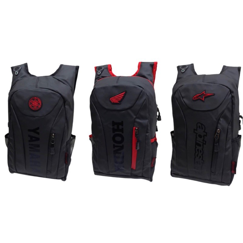 9988 yamaha กระเป๋าเป้สะพายหลัง กันน้ํา สําหรับขี่รถจักรยานยนต์ Lelaki