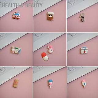 [ลดล้างสต๊อก]Health &amp; beauty Cartoon Shoe Charm Button PVC Cute Portable Luminous Shoes Decoration for Wristband Bracelet