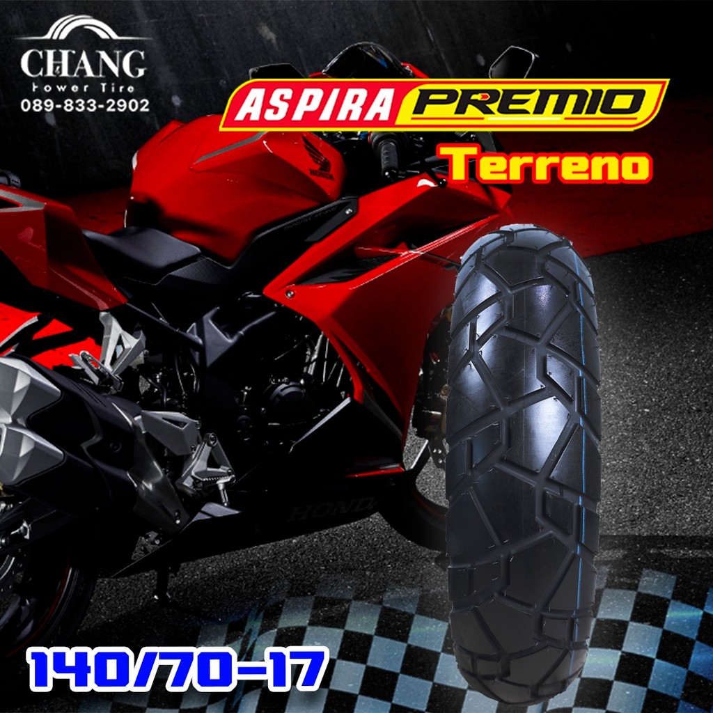 140/70-17 ยี่ห้อ ASPIRA รุ่น TERRENO ปี22
