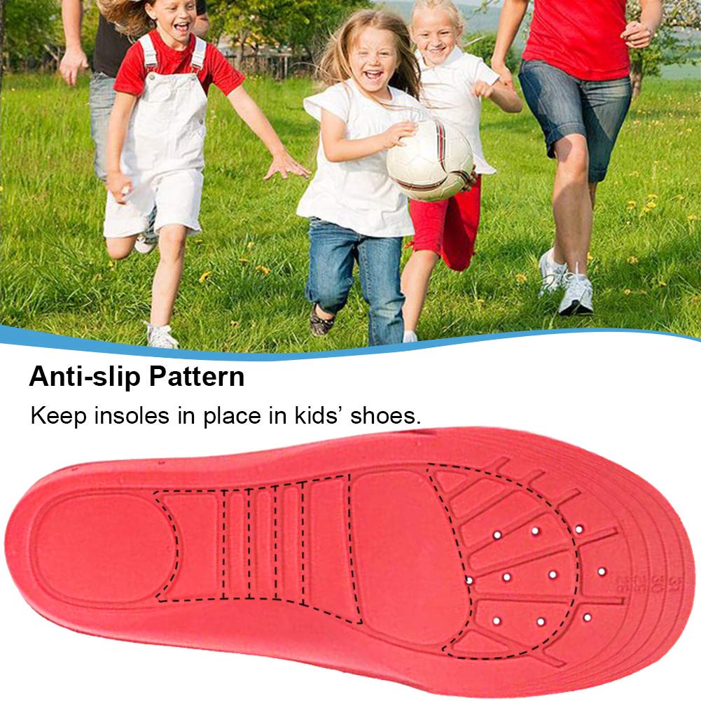 เด็กเด็กศัลยกรรมกระดูก insoles รองเท้าแบนเท้า Arch สนับสนุน insoles Orthotic Pads Correction รองเท้าเพื่อสุขภาพ pad foot care
