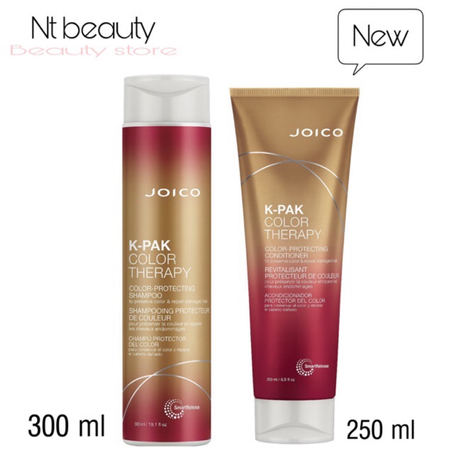 Joico kpak color therapy shampoo , conditioner k-pak จอยโก้ เคแพคคัลเลอร์ เทอราพี แชมพู และ ครีมนวด 300 ml×2