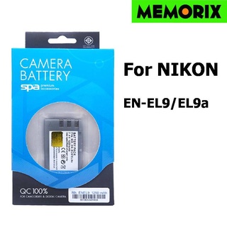 SPA battery For Nikon EN-EL9 Camera Battery แบตเตอรี่กล้อง