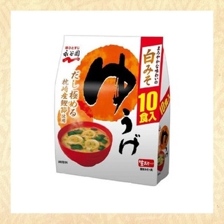 ผงซุปมิโซะยูเกะจากญี่ปุ่น Raw miso type miso soup Yuge 10 meals  181 g