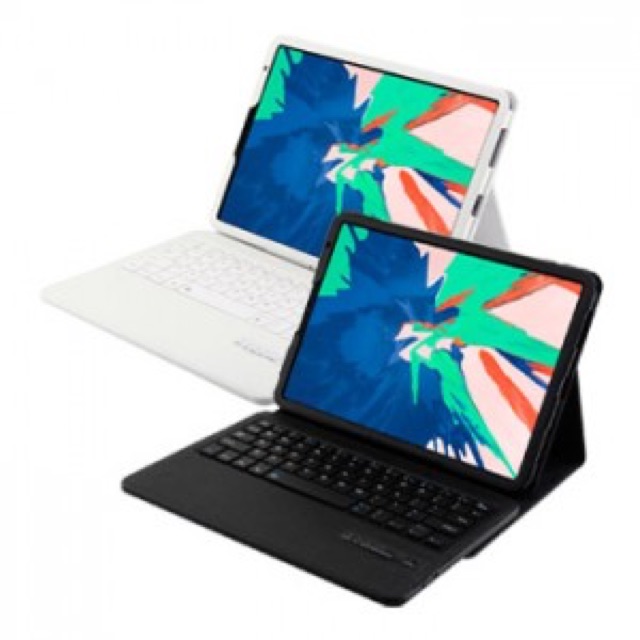ซองหนังคีย์บอร์ดแบบถอดได้ปลอกสําหรับ iPad Pro 12.9 3rd Gen 2018