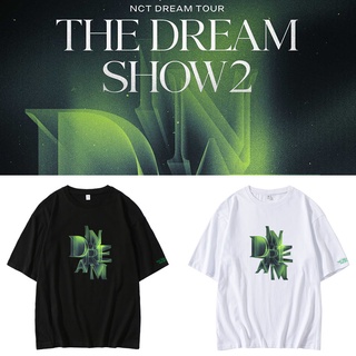 เสื้อยืดผ้าฝ้าย Pre เสื้อ NCT DREAM TOUR THE DREAM SHOW2 fanmade