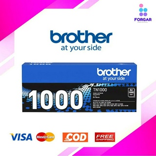 Brother TN-1000 Black ตลับหมึกโทนเนอร์ สีดำ ของแท้