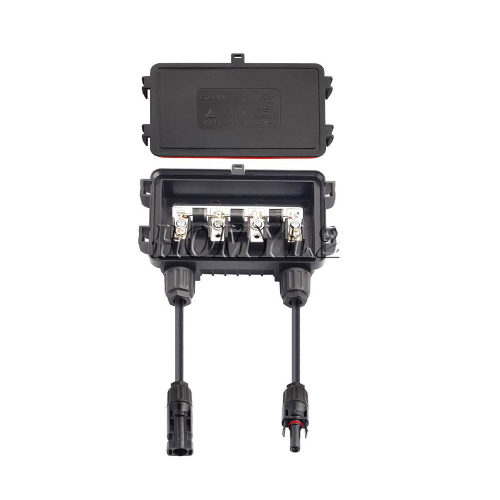 โมดูลPv Junction Box Pv 100-180 W 6a 3 ไดโอด