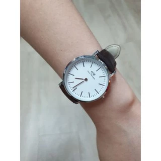 𝗚𝗤 𝘄𝗮𝘁𝗰𝗵 สายนาฬิกาหนัง สายหนังวัวแท้ หนังนุ่มใส่สบาย รุ่น Japan Minimal Leather Strap 12 14 16 18 20 22mm : seiko DW etc