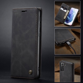 Casing Samsung Galaxy S20 S21 S22 Plus Ultra FE ฝาพับหนังพรีเมี่ยมจากแบรนด์ Magnetic CaseMe