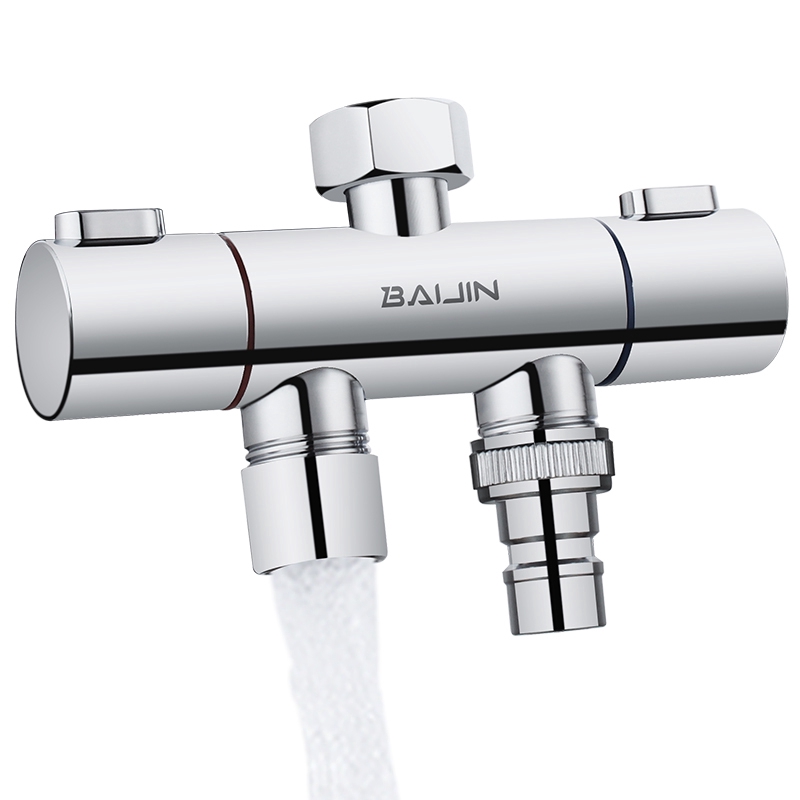Baijin เครื่องซักผ้า ก๊อกน้ำ diverter ก๊อกน้ำ ก๊อกต่อเครื่องซักผ้า ผลิตจากสแตนเลส