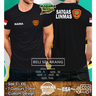 เสื้อยืดวินเทจเสื้อยืด พิมพ์ลายโลโก้ Linmas Reques Names Distro สําหรับผู้ชายS-5XL