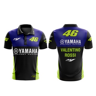 MOTOSHIRT MOTOGP YAMAHA YA-A02-19 เสื้อขี่มอเตอร์ไซต์