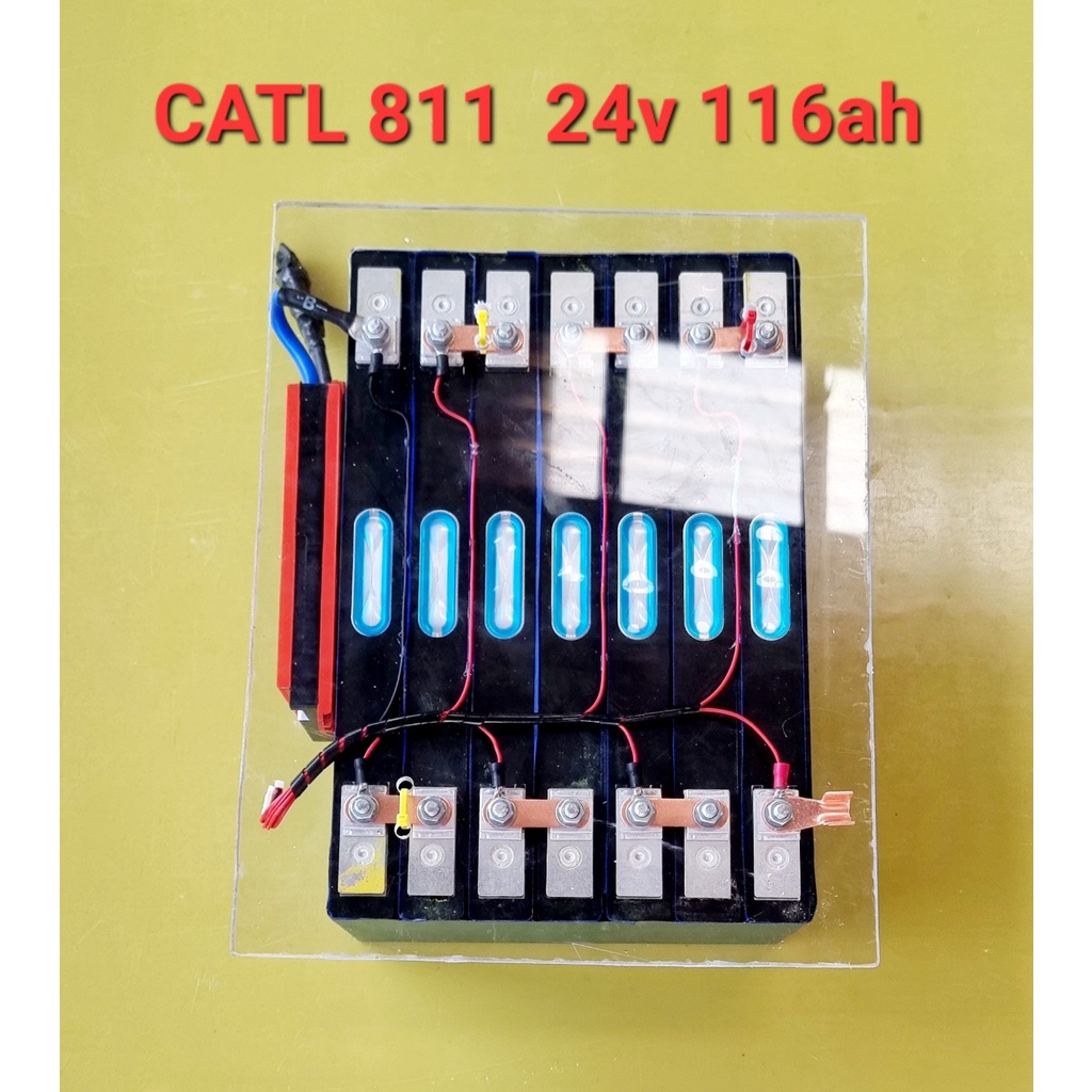 พลังงานสำรองลิเทียม NMC 811 CATL 24V116/120AH BMS100A สินค้าประกอบสอบถามก่อนการสั่งชื้อ