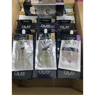 💥ครีมซอง แบบซอง💥Olay โอเลย์ โททัล เอฟเฟ็คส์ 7อิน1 บำรุงผิวหน้า ครบสูตร ปริมาณ 7กรัมต่อซอง