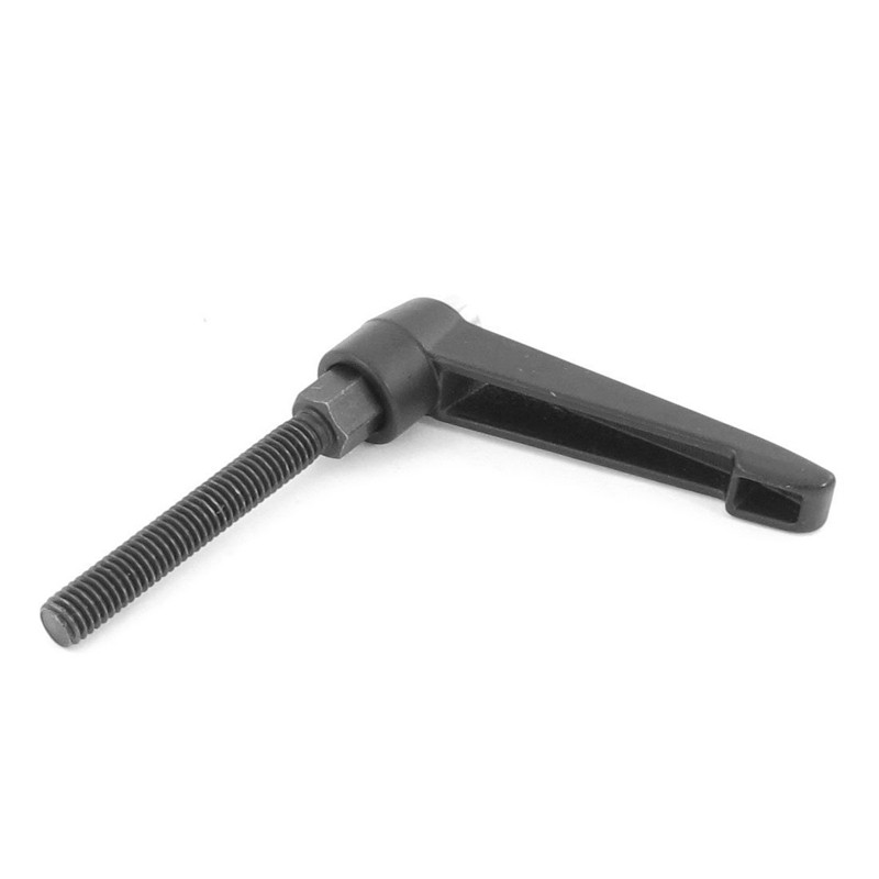 M6 x 40 mm threaded clamping lever adjustable handle black ...