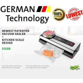 VS6600M Vacuum Sealer with Scale เครื่องซีลสูญญากาศ พร้อมตาชั่งในตัว