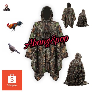 เสื้อผ้าลายพรางใบเมเปิ้ลในชีวิตจริง CS F Leaves Camouflage Cloak Geely 3D Bionic เสื้อผ้าลายพรางล่าสัตว์สามมิติ