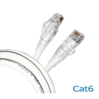 Link ยาว1-20Mสีขาว สายแลน CAT6 US-5101 UTP PATCH CORD สายเเลนทำมาจากโรงงาน