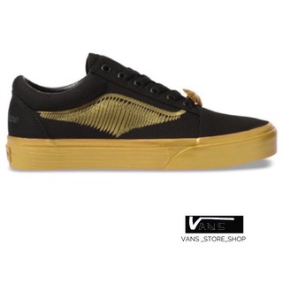 VANS OLD SKOOL X H ARRY POTTER™ 2019 GLODEN SNITCH BLACK SNEAKERS สินค้ามีประกันแท้