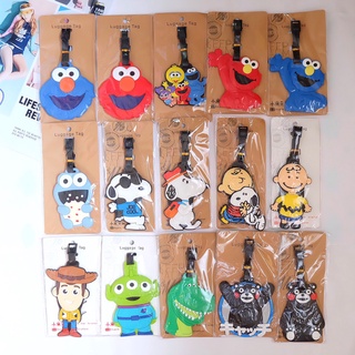 Luggage tag ป้ายห้อยกระเป๋าเดินทาง (ลายเยอะจ้า)