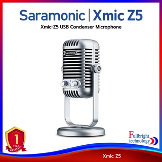 Saramonic Xmic-Z5 USB Condenser Microphone ไมค์บันทึกเสียง USB แบบคอนเดนเซอร์ บันทึกเสียงได้สูงถึง 24 Bit ความละเอียด 96kHz รับประกันศูนย์ไทย 1 ปี