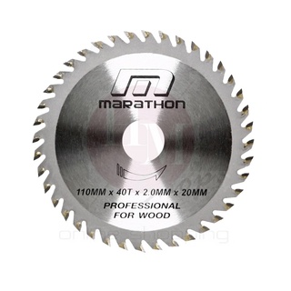 MARATHON ใบเลื่อยวงเดือน 4” ใบตัดไม้ 4”  ใบวงเดือน ใบตัดไม้ 4 นิ้ว  ใบตัดไม้ 4” (110 MM)