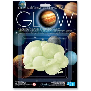 4M  ชุดของเล่นสำหรับเสริมสร้างทักษะและเรียนรู้ Glow 3D Solar System