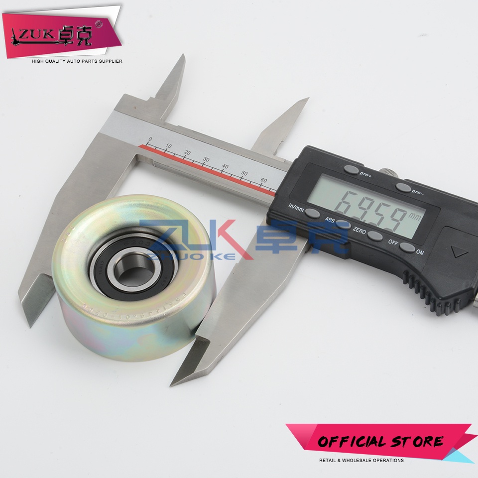 ZUK Belt Tensioner Idler Pulley For Honda ACCORD 2008-2015 CIVIC 2006 ...