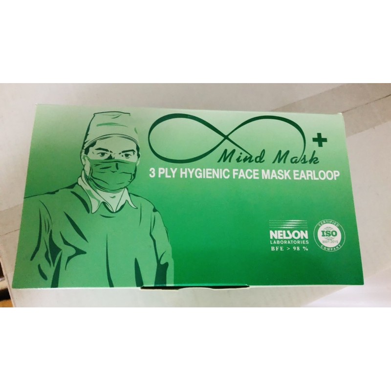 Mind Mask หน้ากากอนามัยทางการแพทย์ 3 ชั้น