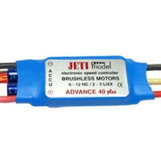 Jeti ADVANCE 40 BEC plus 6-12NiXx, 2-3Lipo - Brushless - USA