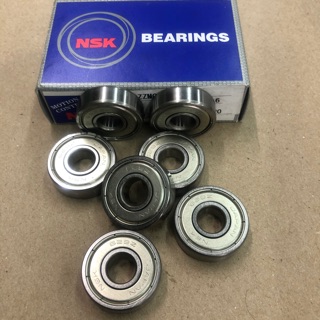 Bearing ลูกปืน NSK 629ZZ ฝาซีลเหล็ก 2 ข้าง ( ราคาต่อ 1 ชิ้น)